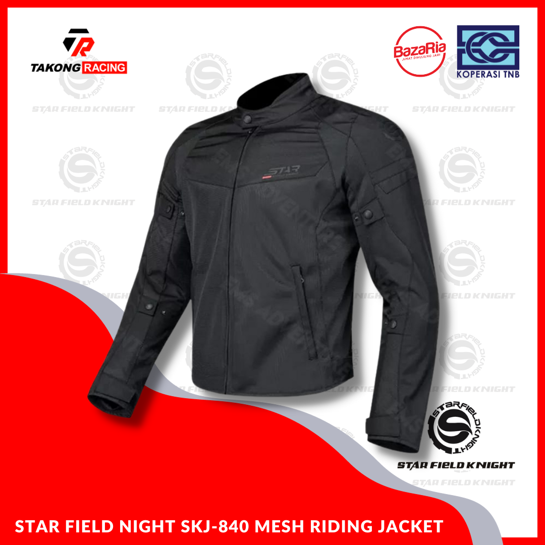 STAR FIELD KNIGHT SKJ-840 RIDING MESH JACKET - Image 2