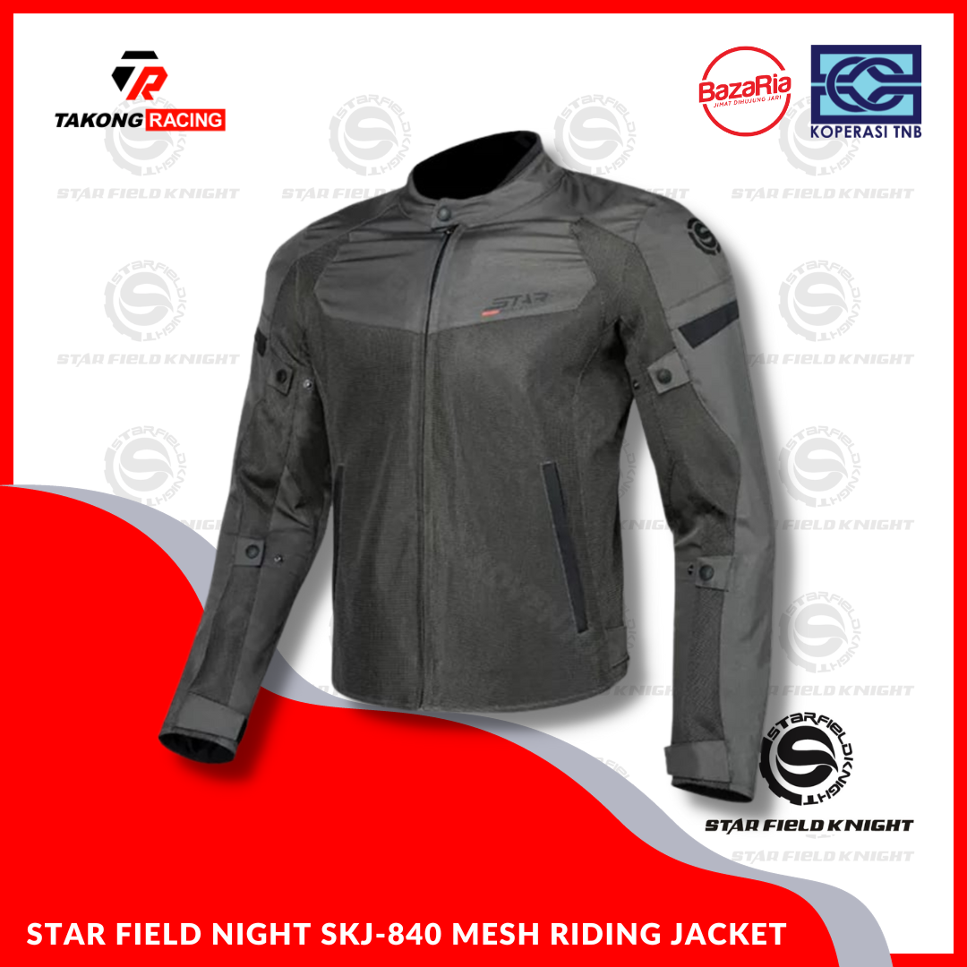 STAR FIELD KNIGHT SKJ-840 RIDING MESH JACKET