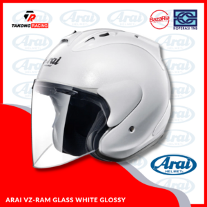 ARAI VZ-RAM GLASS WHITE GLOSSY