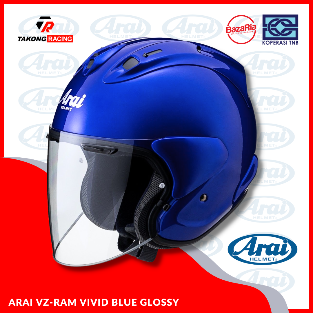 ARAI VZ-RAM VIVID BLUE GLOSSY