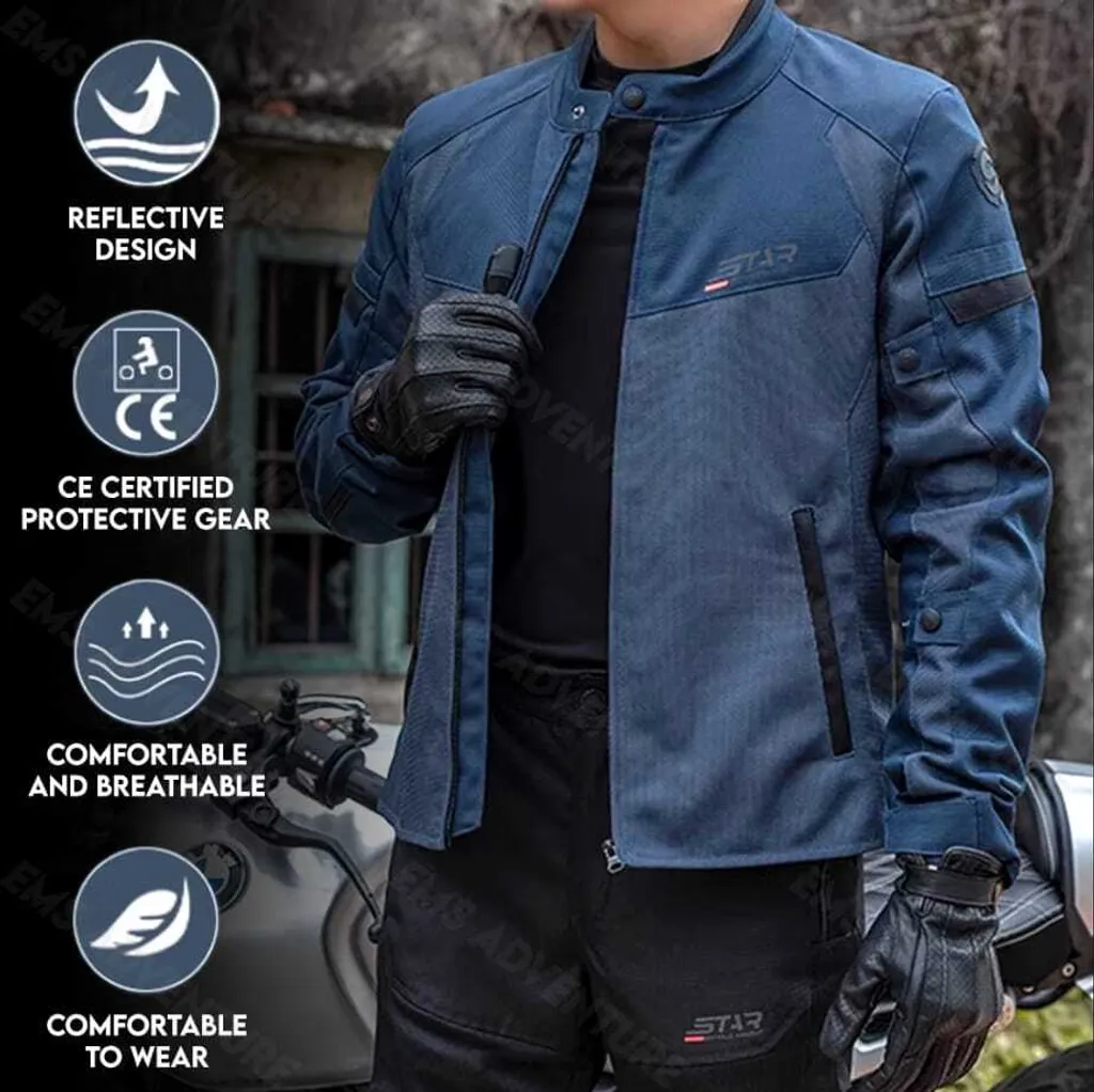 STAR FIELD KNIGHT SKJ-840 RIDING MESH JACKET - Image 4