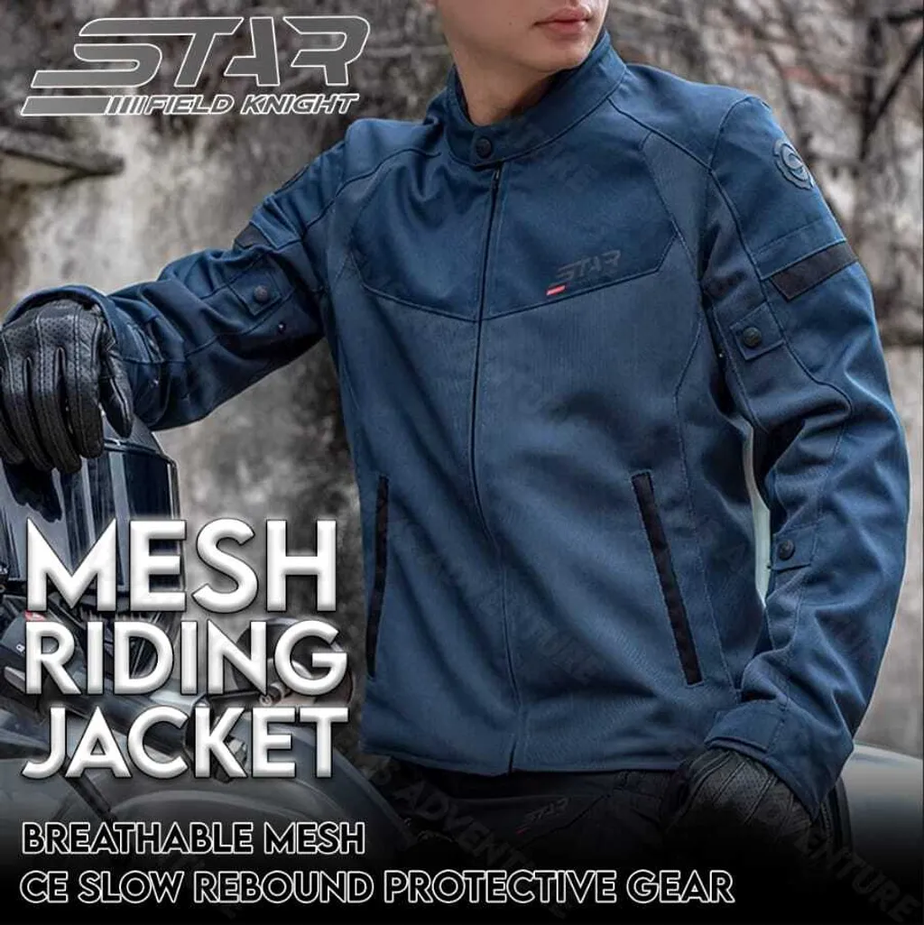 STAR FIELD KNIGHT SKJ-840 RIDING MESH JACKET - Image 5