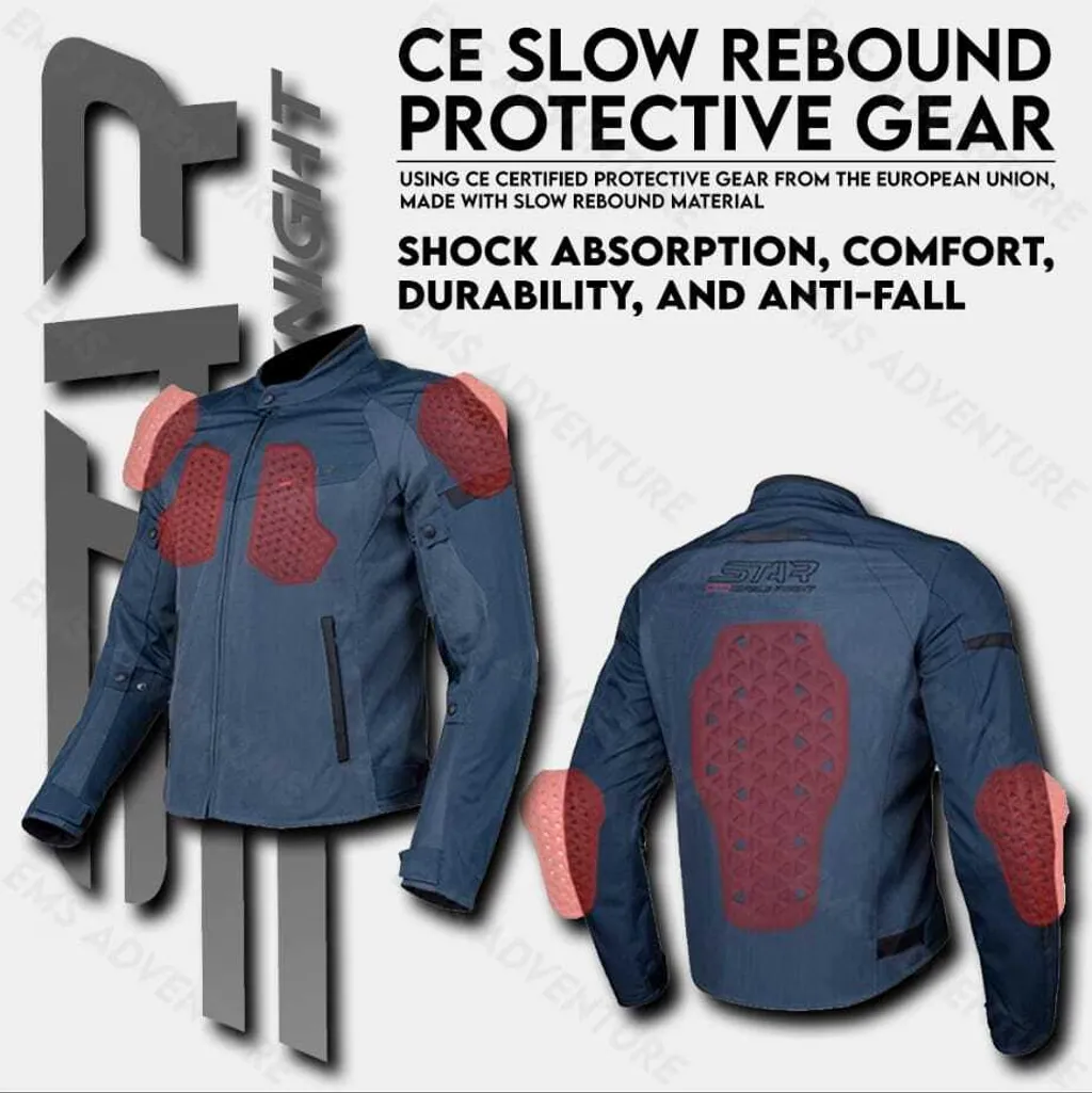 STAR FIELD KNIGHT SKJ-840 RIDING MESH JACKET - Image 6