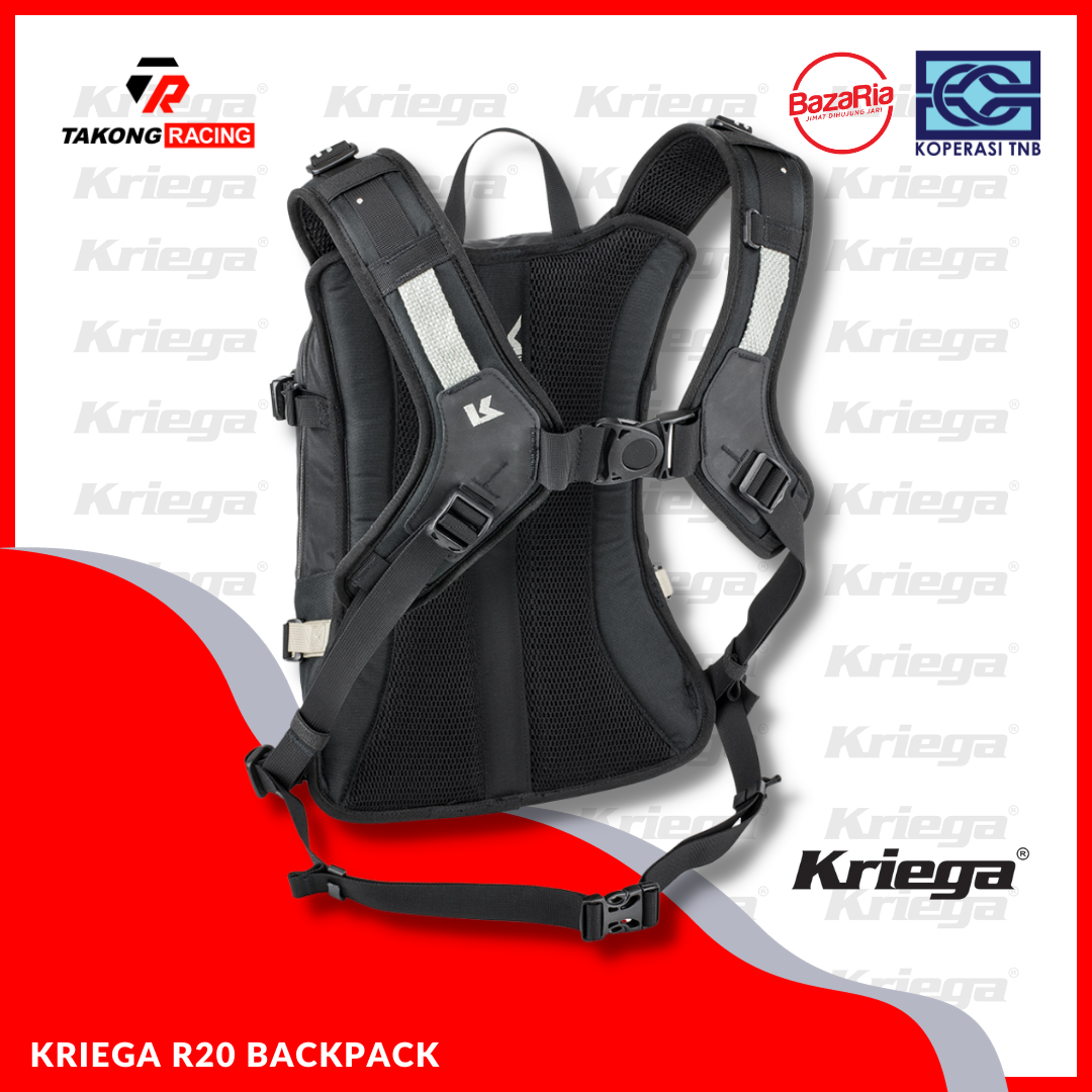 KRIEGA R20 BACKPACK - Imej 2