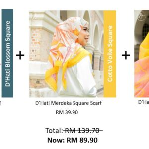 Just You (JY) Scarf Special Promotion