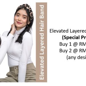 Just You Elevated Layered Hair Band