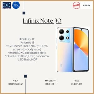[RS] Infinix Note 30/x683B (8+256gb)