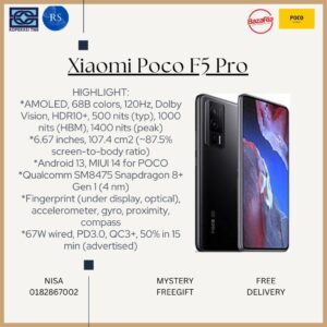 [RS] Xiaomi Poco F5 Pro (8+256gb)