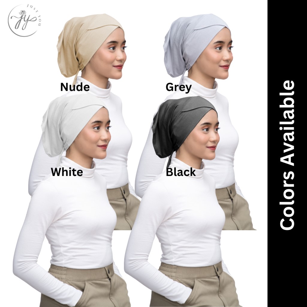 Just You Inner Criss Cross Full Inner Inner Neck Tudung Anak Tudung Ninja Inner Neck-Anak Tudung Crisscross - Image 2