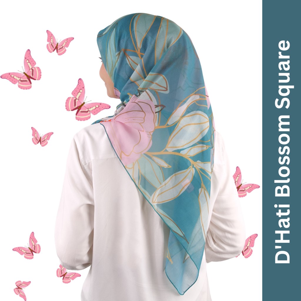 Just You d'Hati Blossom Square Scarf - d'Hati Blossom Collection (Square)