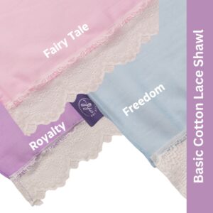 Just You Basic Cotton Lace Shawl (Cotton Lace Shawl)