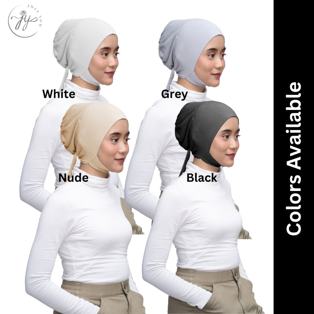 Just You Inner Snow Cap 3 Full Inner Inner Neck Tudung Anak Tudung Ninja-Adjustale Inner Neck-Anak Tudung - Image 2