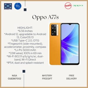 [RS] Oppo A77s (8+128gb)
