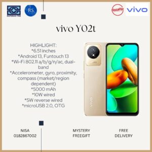 [RS] vivo Y02t (4+64gb) | (4+128gb)