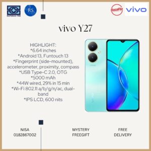 [RS] VIVO Y27 6+128GB