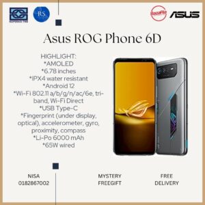 [RS] Asus Rog Phone 6D (12+256gb)