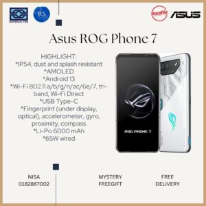 [RS] ASUS ROG PHONE 7 12+256GB | 16+512GB