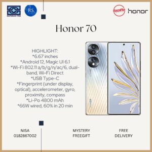 [RS] Honor 70 5G (8+256gb)