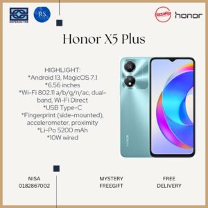 [RS] Honor X5 Plus (4+64gb)