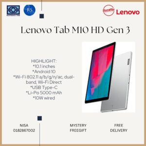 [RS] Lenovo M10 HD 10"(3rd Gen)/TB-328XU (4+64gb)