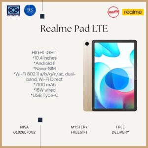 [RS] Realme Pad LTE (4+64gb) | 6+128GB