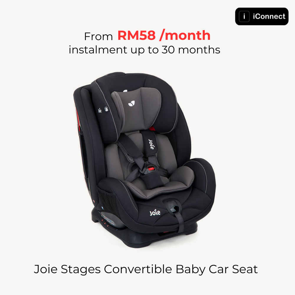 Joie Stages Convertible Baby Car Seat (NB - 7 Y/O)