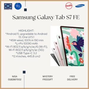 [RS] Samsung Galaxy Tab S7 FE/T733 WiFi (4+64gb)
