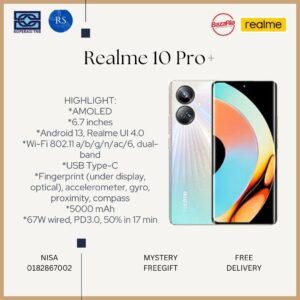 [RS] REALME 10 PRO PLAS 5G 8+128GB