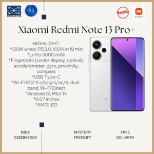 [RS] Xiaomi Redmi Note 13 Pro+ 5G (8+256gb)