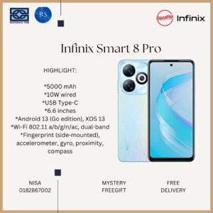 [RS] Infinix Smart 8 Pro/x6525B (4+128gb)
