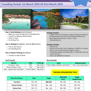 Laguna Early Bird ( 3 HARI 2 MALAM )