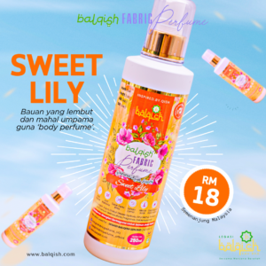 BALQISH FABRIC PERFUME - SWEET LILY