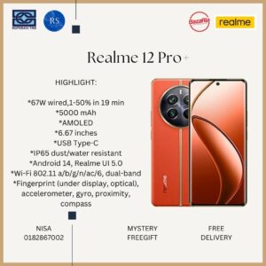 [RS] Realme 12 Pro+ 5G (12+512gb)