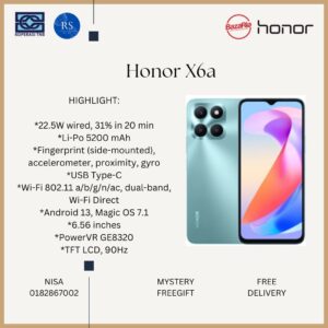 [RS] Honor X6a (6+128gb)