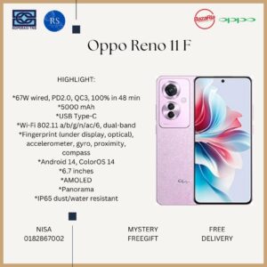 [RS] Oppo Reno 11 F 5G (8+256gb)