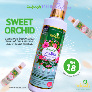 BALQISH FABRIC PERFUME - SWEET ORCHID