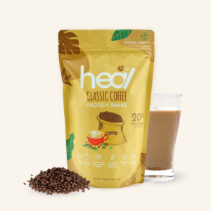 Heal Classic Coffee Dairy Whey Protein Shake Powder Suitable for Muscle Gain, Diet (15 Packs)