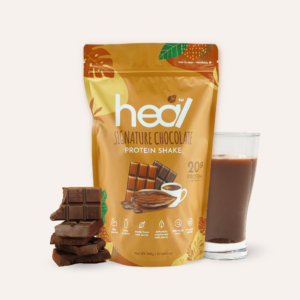 Heal Signature Chocolate Dairy Whey Protein Shake Powder (15 Servings)