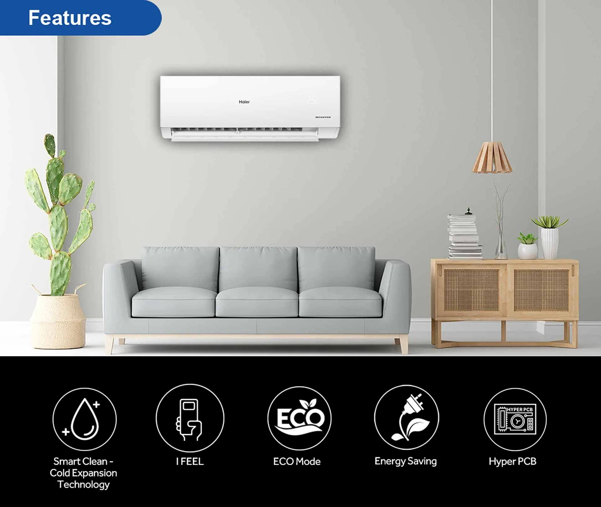Haier Inverter Series Air Conditioner - Image 3