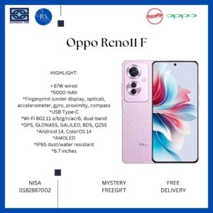 [RS] Oppo Reno 11F 5G (8+256gb)