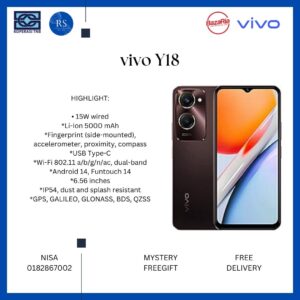 [RS] vivo Y18 (6+128gb) | (8+128gb) | (8+256gb)