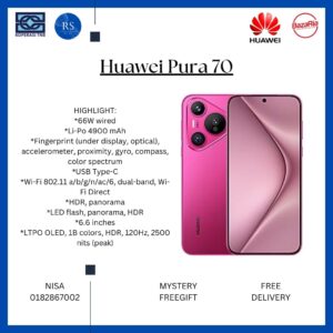 [RS] Huawei Pura 70 (12+256gb)