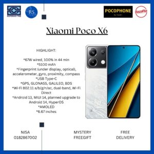 [RS] Xiaomi Poco X6 5G (8+256gb) | (12+256gb)