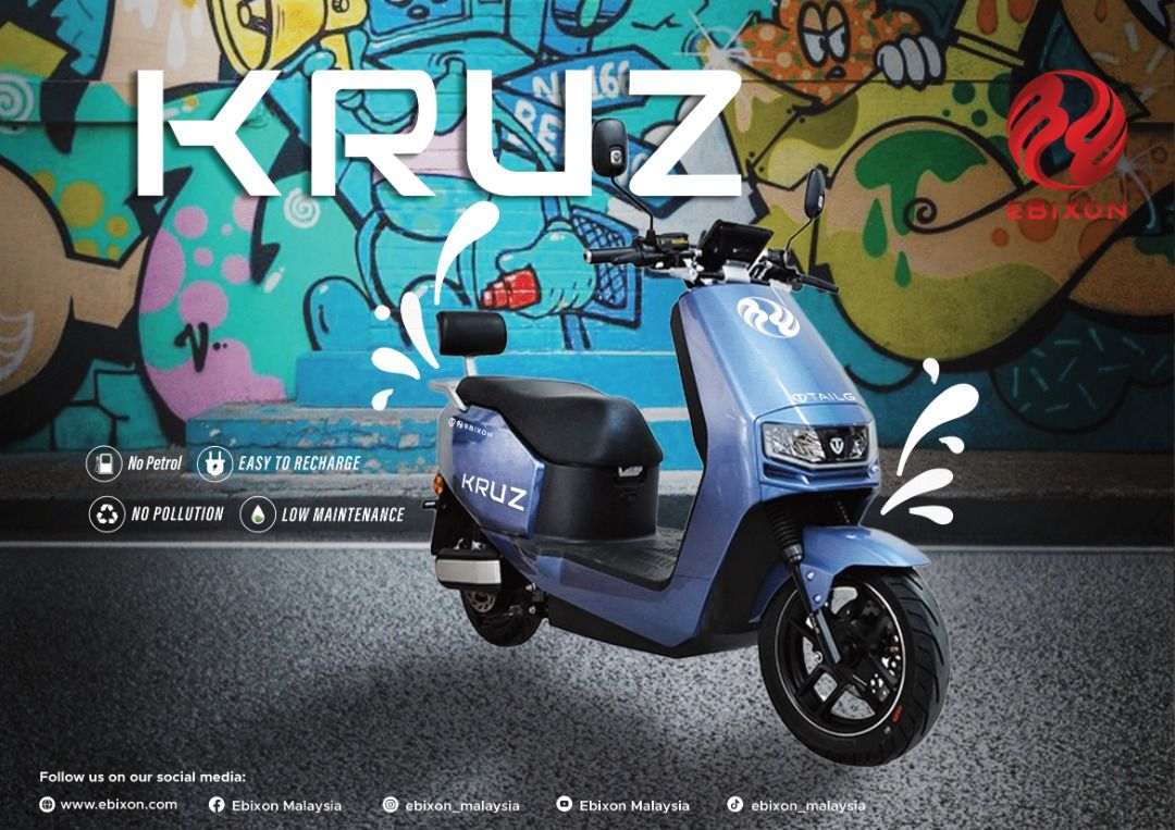 EV BIKE - EBIXON KRUZ With MARiiCas REBATE RM2400