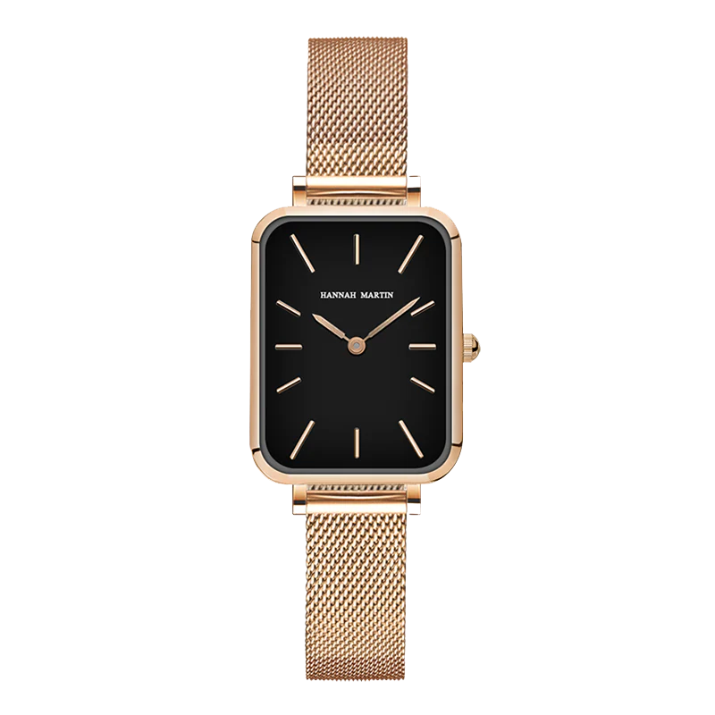 Hannah Martin Squaro Women Quartz Watch
