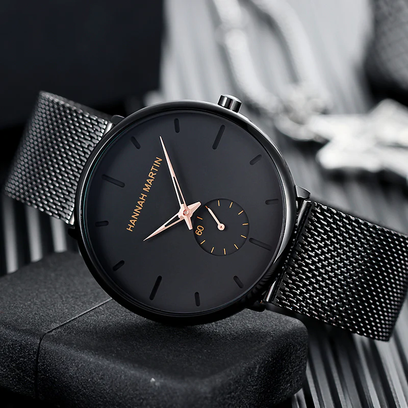 Hannah Martin Element 40 Rose Gold Dial - Imej 2