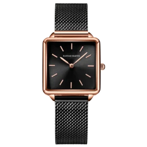 Hannah Martin Cube Women Quartz Watch