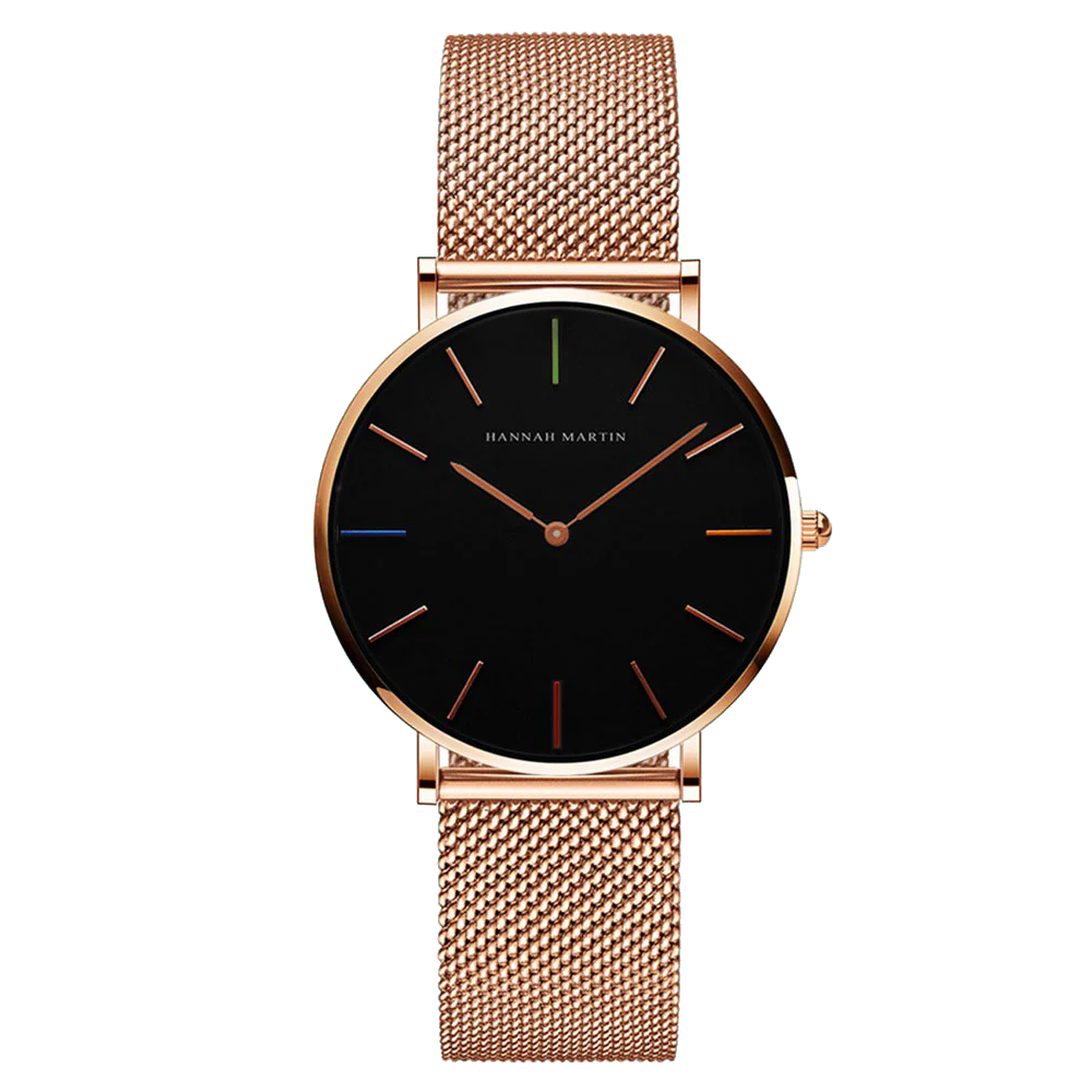 Hannah Martin Hue in Black Rose Gold 40