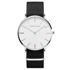 Hannah Martin Hue Heron Silver Nato 40