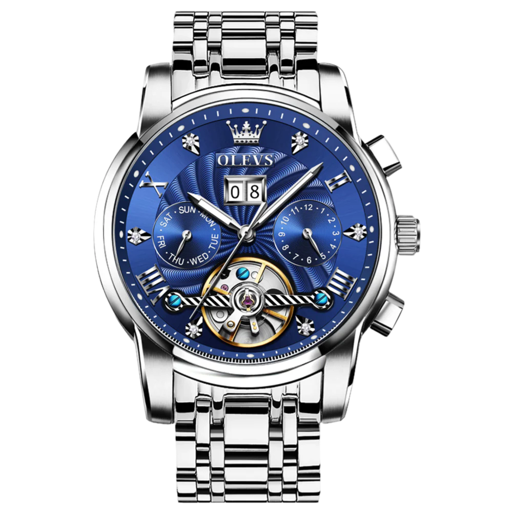 Olevs Tourbillon Automatic Style Watch